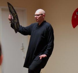 Vorführung Fächerform