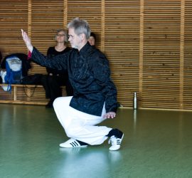 Tai Chi Vorführung durch Frank Adler